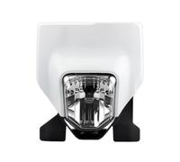 Motorcycle Headlamp For FC FE TC TE 125 300 300i 250 450 700 2024 Motorcycle LED Headlight Light Wick Motocross HeadLamp Parts Motorcycle Front Headlight(GRAY)