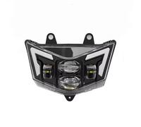 Motorcycle Headlamp For Kawasaki For D-Tracker 125 KLX125 150 2010-2016 KLX450R 2008-2021 Motorcycle LED Headlight Motocross Headlamp With Hi-Lo Beam Motorcycle Front Headlight