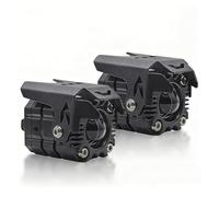 Motorcycle Headlamp For Motorbike Off-road 2Piece Motorcycle Spotlight Headlight LED Lens Hi Low Beam Driving Spot Fog Lights Auxiliary Light Motorbike Headlights