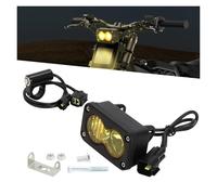 Motorcycle Headlamp For Talaria For Sting R MX4 Plug And Play Electric Off Road Bike Front Headlamp Head Light Lamp Bar With Switch LED Headlight Kit Motorbike Spotlights