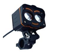 Motorcycle Headlight - 7.2cm Front Headlight, Long Lasting Use | Energy Efficient Waterproof Driving Headlamp with Adjustable Angle, Fog Lights for Street Riding Urban Commuting Long Distance Touring