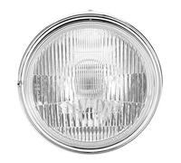 Motorcycle Headlight,7-7/8in High Bright Motorcycle Front Headlight Replacement Retro Style Motorcycle Front Headlamp For CB400 CB500 CB1300