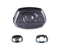 Motorcycle Headlight Assembly For Vespa Sprint 150 Sprint150 2017-2024 Motorcycle Headlight Led With Devil's Eye DRL Lamp(1piece black)