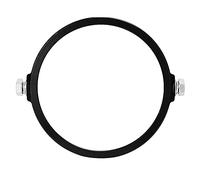 Motorcycle Headlight Bracket, Akozon Motorcycle Headlight Round Ring Bracket 5.75in Black Round LED Projector Headlight Trim Ring Mounting Bracket Aluminum Alloy Universal Headlight Mounting Brac