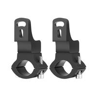 Motorcycle Headlight Bracket Clamp 22-30mm Motorcycle Headlight Bracket Bumper Mount Clamp Handlebar Auxiliary Lamp Fog Light 360 Degrees Adjustment Bracket