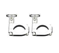 Motorcycle Headlight Bracket Clamp Motorcycle Headlight Spotlight Mount Bracket Motorbike Head Light Lamp Holder Support Adjustable 19mm-26mm Bumper Mount Clamp