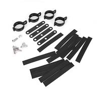 Motorcycle Headlight Bracket Fork Mounting Clamp, CNC Aluminum Alloy, Black Universal Fit 41 - 51mm - Adjustable Design, Durable Material, Suitable for Various Motorcycles (34-41mm)