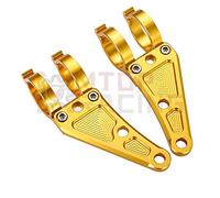 Motorcycle Headlight Bracket Motorcycle Headlight Mount Bracket Gold 30mm 33mm 35mm 37mm 38mm 39mm 41mm 43mm 45mm 46mm 48mm 49mm 50mm 52mm 54mm Fork Tube(55mm)