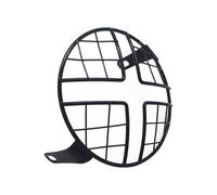 Motorcycle headlight cover Universal 6.5 inch Motorcycle Headlight Grill Guard Iron Lamp Grill Cover Headlamp Light Cover for Cafe Decor Accessories