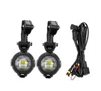 Motorcycle Headlight For BMW LC R1250GS For Adventure R1250RT R1200RT R1250RS For E9 Motorcycle LED Auxiliary Headlight Flipable Fog Light Protector(Light and relay)
