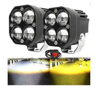 Motorcycle Headlight For Motorcycle Truck Auto For SUV For ATV Universal Motorcycle Headlights Spotlights Fog Light Auxiliary 12V 24V Car Lamp(2pcs)