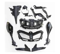 Motorcycle Headlight For MT09 For FZ-09 For MT-09 For MT 092014 2015 2016 Motorcycle Headlight Set Head Light Assembly Turn Signal Mirror Headlamp(Black)
