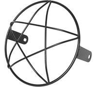 motorcycle headlight For Universal For Triumph 7 Inch Headlight Protector Cover Metal Retro Motorcycle HeadLamp Mesh Grille Lampshade