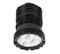 Motorcycle Headlight Four Bead LED Cannon Style Black Aluminum Alloy | Waterproof Auxiliary Spotlight, Wide Compatibility for Scooters and Mopeds, Improved Conspicuity on Evening Rides