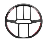 Motorcycle Headlight Grill Cover, Aluminum Alloy Motorbike Lamp Mask Protector Headlamp Cover for GTS Super TECH 300 HPE 2023, 16x15cm (Black)