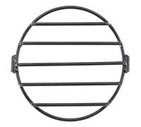 Motorcycle Headlight Guard For 7'' Retro Motorcycle Mesh Mask Vintage Grill Side Mount Universal Headlight Lamp Cover Protector Front Head Lamp Guard(E)