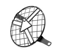 Motorcycle Headlight Guard Grille For CB400SS For EN For GN For CG 125 250 Universal 6.5" 6inch Motorcycle Front Headlight Lampshade Mesh Grill Cover Mask Protector Guard
