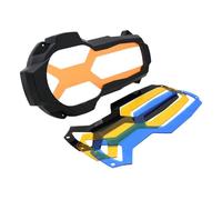 Motorcycle Headlight Guard Protector Lens Cover Compatible With R1200GS R1250GS And Adventure Models 2014-2024(Transparent Glass X)