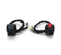 Motorcycle Headlight High Light Left Right Turn Signal Horn Lgnition Start Switch compatible with Hornet 250(1 Pair)