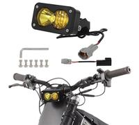 Motorcycle Headlight Kit Motorcycle Headlamp LED With Mount Bracket For Sur Ron Light Bee S X Talaria MX3/MX4/MX5 Bright Yellow