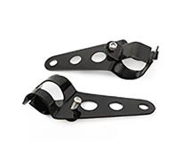 Motorcycle Headlight Mount Compatible with 26mm-37mm Fork Tube Motorcycle Headlight Mount Bracket Light Clamp Parts Accessories Replacement