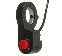 Motorcycle headlight switch 1pc 7/8'' Universal Motorcycle Handlebar Switch Horn Starter Kill Button E-Bike Motor Single 0.7m Cable Terminate Momentary Push Button Switch