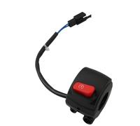 Motorcycle headlight switch Compatible With BWS50 Handlebar Starter Switch Button Kit Push Button Ignition Start Handlebar Motorcycle Handlebar Switch Motorcycle Switch
