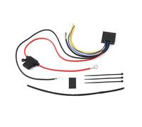 Motorcycle headlight switch Compatible With F750GS For F850GS For ADV 2019-2020 Motorcycle Fog Lights Wiring Harness Handle Switch Push Button Start Ignition Switch(Relay)