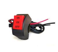 Motorcycle headlight switch Motorcycle 22-23mm Handlebar Switch Headlights Controls Motorcycle Parts Switch Spotlights Motorcycle Electronics Accessories Handlebar Switch(Red 3line)