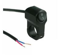 Motorcycle headlight switch Motorcycle 22-23mm Handlebar Switch Headlights Controls Motorcycle Parts Switch Spotlights Motorcycle Electronics Accessories Handlebar Switch(Black 2line)