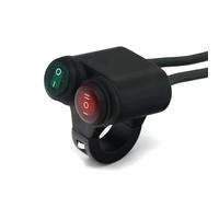 Motorcycle headlight switch Motorcycle Handlebar Switch 2 Control Button In 1 Motorbike 22mm 7/8" Bar Refit Switches ON/OFF Indicator Motorcycle Handlebar Switch Button
