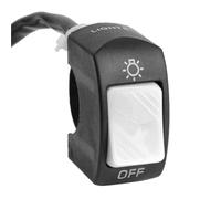 Motorcycle headlight switch Motorcycle Headlight Control Switch Handlebar Mount ON OFF Control Buttton Motorcycle Signal Lamp Modified Switches Accessories Switch(Grey)