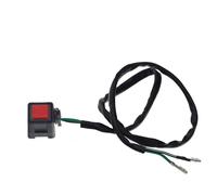 Motorcycle headlight switch Universal Momentary Ignition/ignition Switch Motorcycle Dual Sport Dirt Quad Start Horn Kill Off Stop Switch Button Motorbike Accessories(Red)