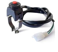 Motorcycle headlight switch Universal Motorcycle Kill Switch Red Push Button Horn Starter Dirt Bike ATVs Sport For 22mm Handlebar Mounted Bars Stop Switch Horn Switch