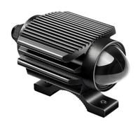 Motorcycle Headlight Universal Auxiliary Spotlights Fog Motorcycle Headlamp | Light Additional Led Headlights For Motorcycle Led Light Lamp 12-80V Dual-Color White Amber