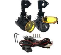 Motorcycle Headlight Universal L6X Headlight LED Motorcycle Motorbike 8000LM Moto Spotlight Waterproof Fog Spot Motos Bulb Super Bright 12V(Flash light B)