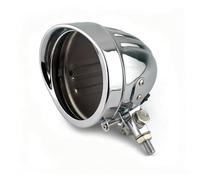 Motorcycle Headlights 4.5 Inch LED Headlamp Light Cover LED Headlight | Universal Bottom Mount LED Headlamp Light Cover Bucket Housing 4.5 Inch Lighthouse Shell Fog Passing Auxiliary Light