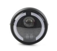 Motorcycle Headlights 5.75" LED Headlight Hi/Lo DRL Turn Signal Light Headlamp Universal Motorbikes Cruisers Racers Motorcycle Headlamp