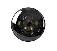 Motorcycle Headlights 7Inch Motorcycle LED Headlight Black For Kawasaki For Vulcan VN 500 750 800 900 1600 1700 1500 1993-2008 For Ducati For Monster 1000 600 Motorcycle Headlamp(40W Headlight Black)