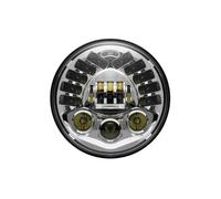 Motorcycle Headlights For BMW For R9T For R NINE T For R 9T 2014-2022 Adaptive LED Headlight High Low Beam Head Light Motorcycle Accessories 7 Inch Projector Lamp Headlight Headlamp(Adaptive Chrome)