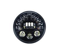Motorcycle Headlights For BMW For R9T For R NINE T For R 9T 2014-2022 Adaptive LED Headlight High Low Beam Head Light Motorcycle Accessories 7 Inch Projector Lamp Spotlight Lamp(Adaptive Black)