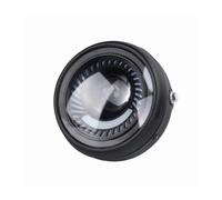 Motorcycle Headlights For Choppers Bobber Headlamp Motorcycle Headlight 6.5" Motorcycle Headlight LED Round Head Lamp Spiral Side Mount Bracket(2)