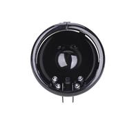Motorcycle Headlights For Shadow VT 600 700 750 1100 VTX 1300 1800 Universal 5.75"Inch Round LED Headlight Motorcycle DRL 5 3/4 Headlamp(Black)