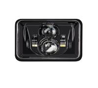 Motorcycle Headlights For Suzuki For DRZ400SM For DRZ400S For DRZ400E 4x6" Inch LED Headlight Hi-Lo Sealed Beam Black High/Low Beam Work Lamp Motorcycle Spotlights(1pc)