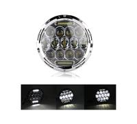Motorcycle Headlights Headlight For Motorcycle 7Inch Round DRL Turn Signal Halo LED Headlamp 40W 60W 80W 90w(75W HEADLIGHT17)