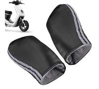 Motorcycle Heater Sleeves For Handlebar | And Windproof Insulated Gloves,Waterproof Hand Warmers | For Riding By Motorcycle, Winter Mountain Biking, Cycling On Country Road, Electric Bikes And