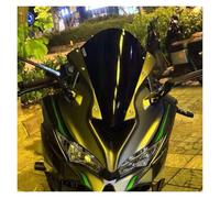 Motorcycle Heightening Raised Windshield WindScreen Gray Compatible With ZX-25R 2020-2023 ZX-4RR ZX4RR ZX-4R ZX4R 2023 2024