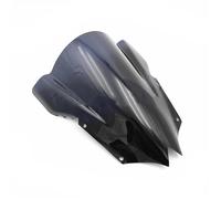 Motorcycle Heightening Windshield Windscreen Visor For YZF R6 600 YZF-R6 2008-2016 Wind Shield Screen Protector Parts Wind Deflector Windshield Windscreen(Black)