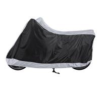 Motorcycle Held Cover Light WP Black Silver L