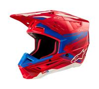 Alpinestars S-M5 Action 2 2024 Motocross Helmet, red/blue, size M (57/58)
